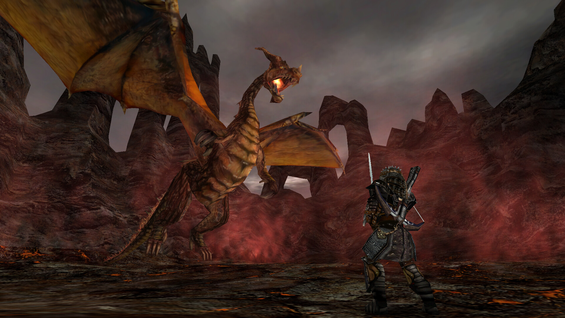 Offizieller Screenshot aus Gothic II