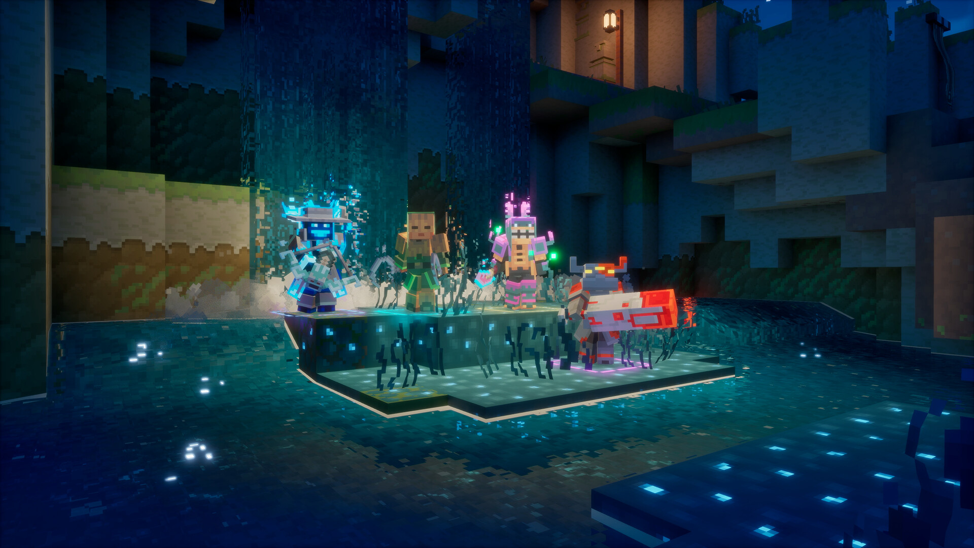 Offizieller Screenshot aus Minecraft Dungeons 2