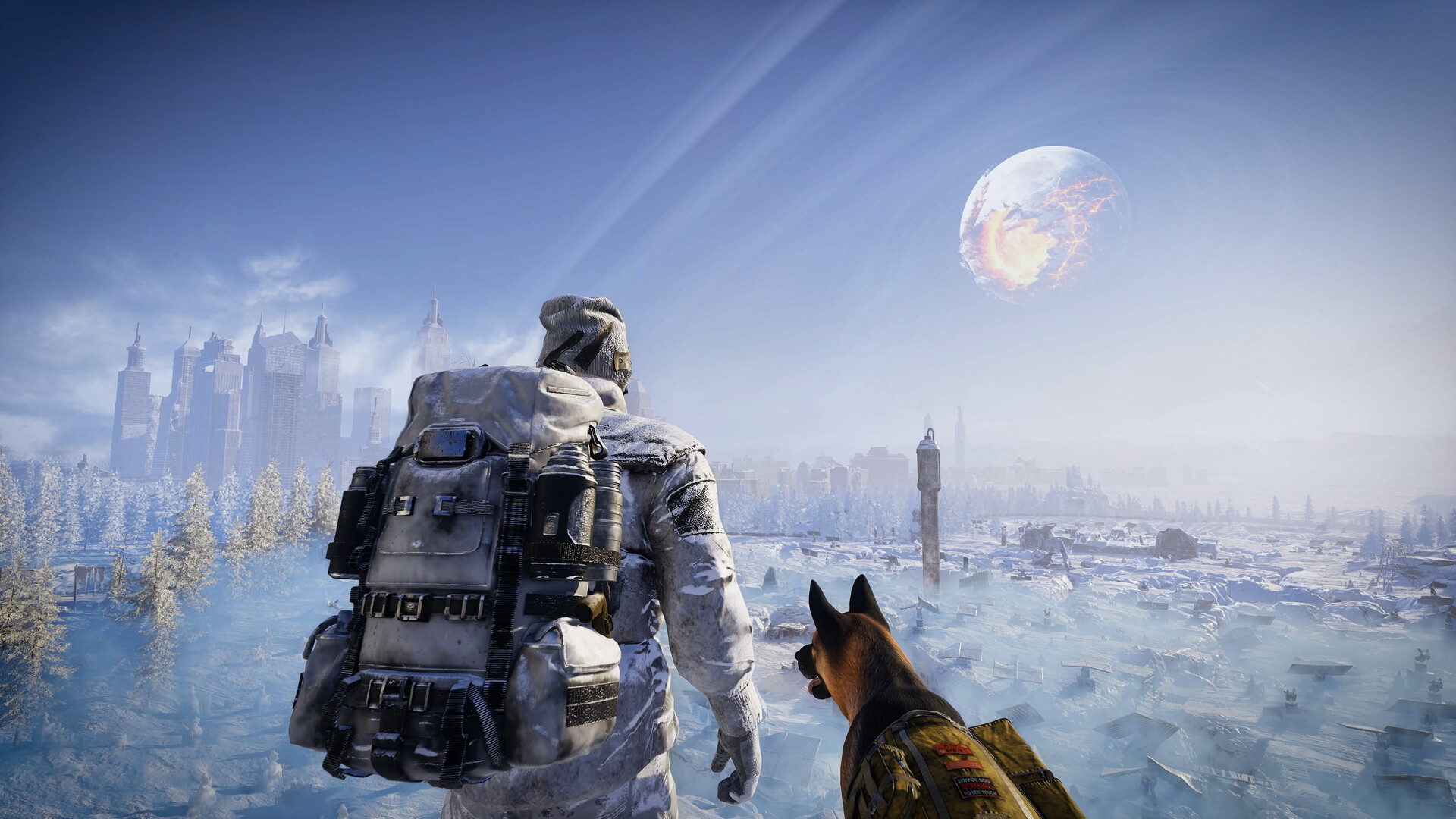 Offizieller Screenshot aus Permafrost — eisige postapokalyptische Welt